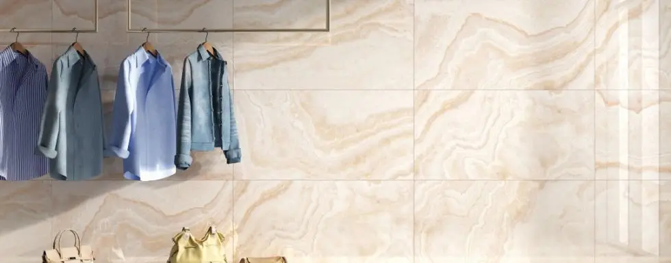 Embracing Elegance: Peachy Hues in Tile Design